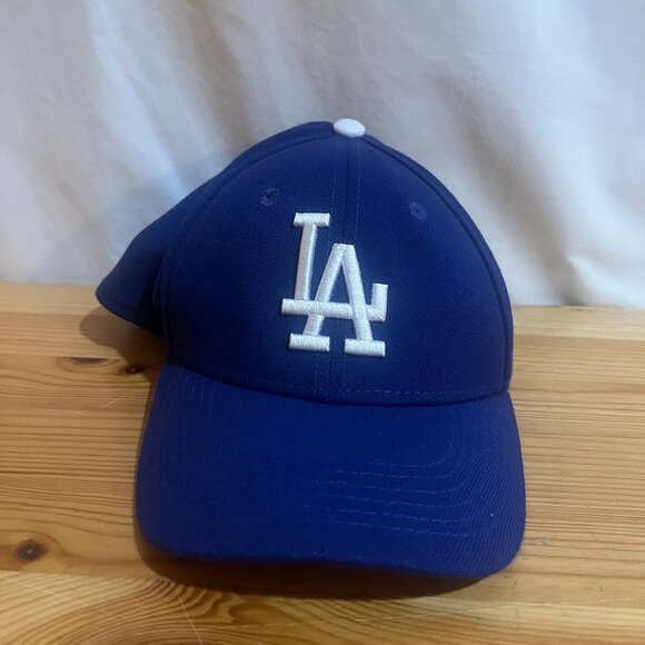 Los Angeles Dodgers Hat New Era Size Child/Youth Flex Stretch Fitted 39Thirty Us - Picture 1 of 2